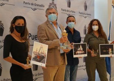 De izquierda a derecha. Karen Russo, Carlos gonzález y Carlos Lorenzo