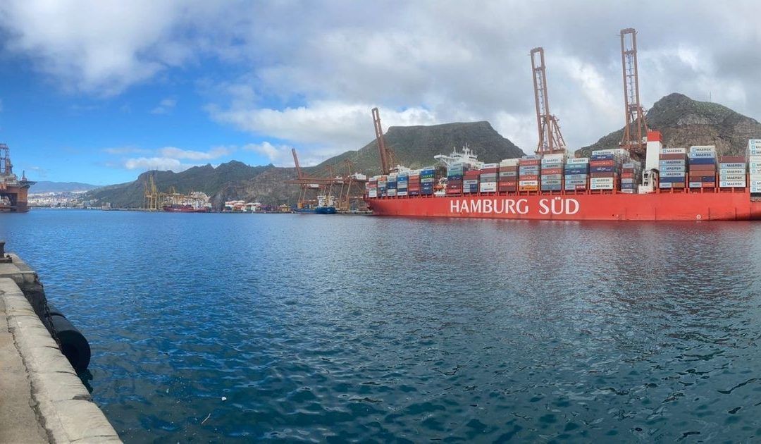 El puerto de Tenerife mueve en el primer trimestre del año 12 mil teus en trasbordo internacional