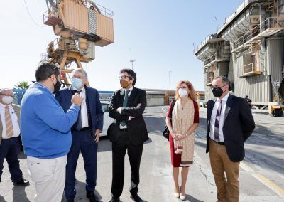 Visita del presidente de Puertos de Estado Puertos de Tenerife