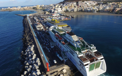 El puerto de Los Cristianos acogerá el embarque de 19.800 pasajeros en la segunda fase de la operación salida de Semana Santa